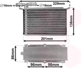 VAN WEZEL 58014703 -  Интеркулер